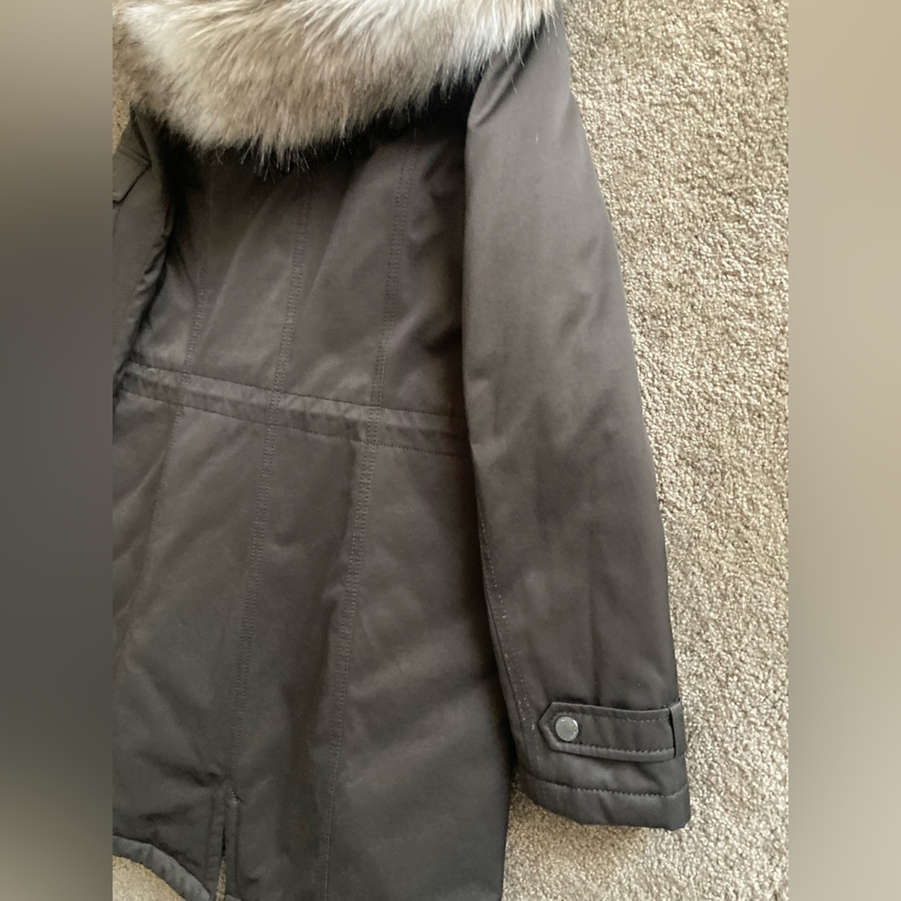 Laundry By Shelli Segal Quilted Olive Jacket - Picture 11 of 15